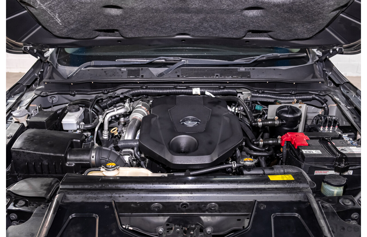 04/2017 Nissan Navara ST (4x4) D23 Series II Dual Cab Utility Grey Turbo Diesel 2.3L