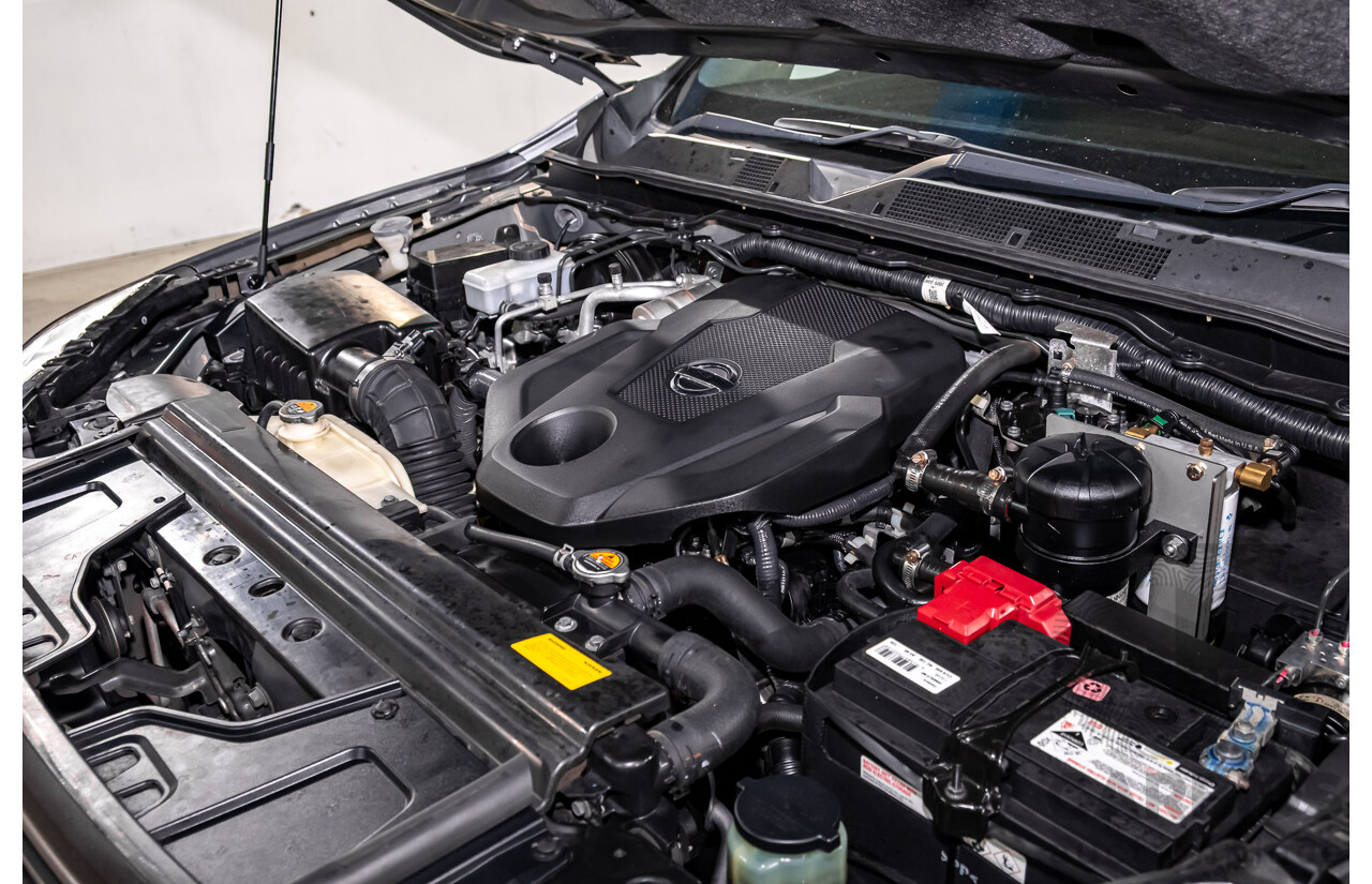 04/2017 Nissan Navara ST (4x4) D23 Series II Dual Cab Utility Grey Turbo Diesel 2.3L