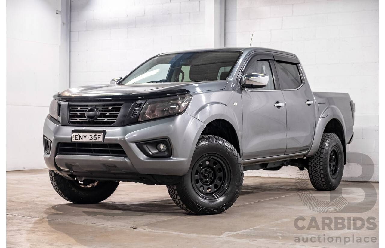 04/2017 Nissan Navara ST (4x4) D23 Series II Dual Cab Utility Grey Turbo Diesel 2.3L