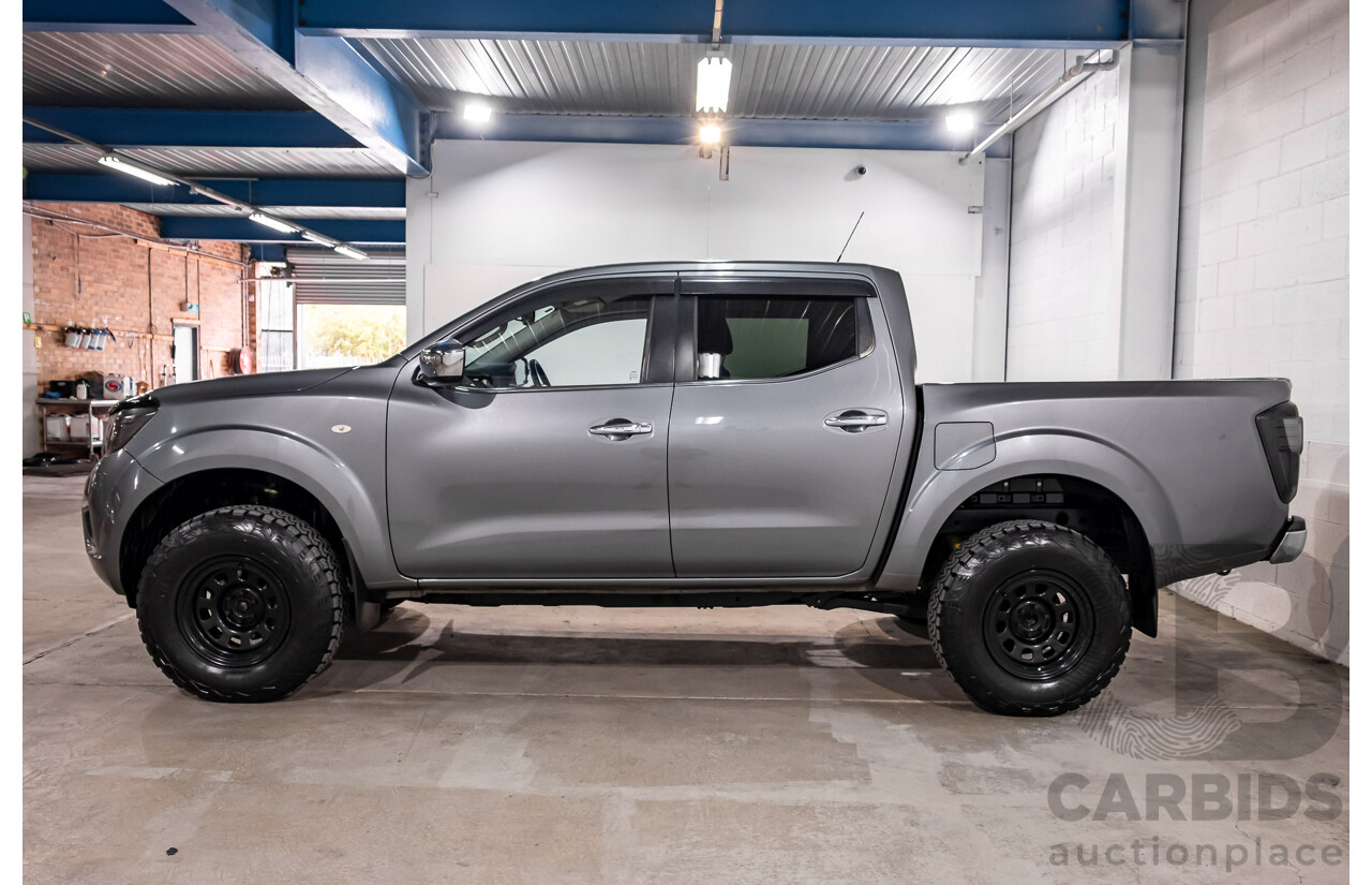 04/2017 Nissan Navara ST (4x4) D23 Series II Dual Cab Utility Grey Turbo Diesel 2.3L