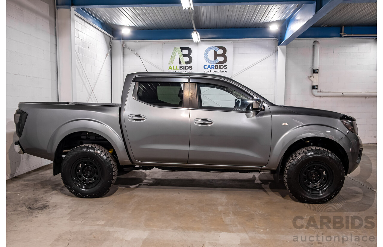 04/2017 Nissan Navara ST (4x4) D23 Series II Dual Cab Utility Grey Turbo Diesel 2.3L