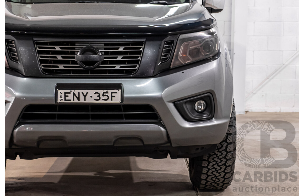 04/2017 Nissan Navara ST (4x4) D23 Series II Dual Cab Utility Grey Turbo Diesel 2.3L