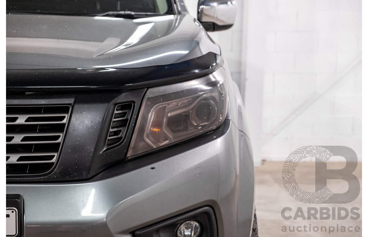 04/2017 Nissan Navara ST (4x4) D23 Series II Dual Cab Utility Grey Turbo Diesel 2.3L