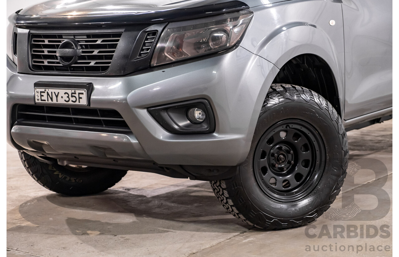 04/2017 Nissan Navara ST (4x4) D23 Series II Dual Cab Utility Grey Turbo Diesel 2.3L