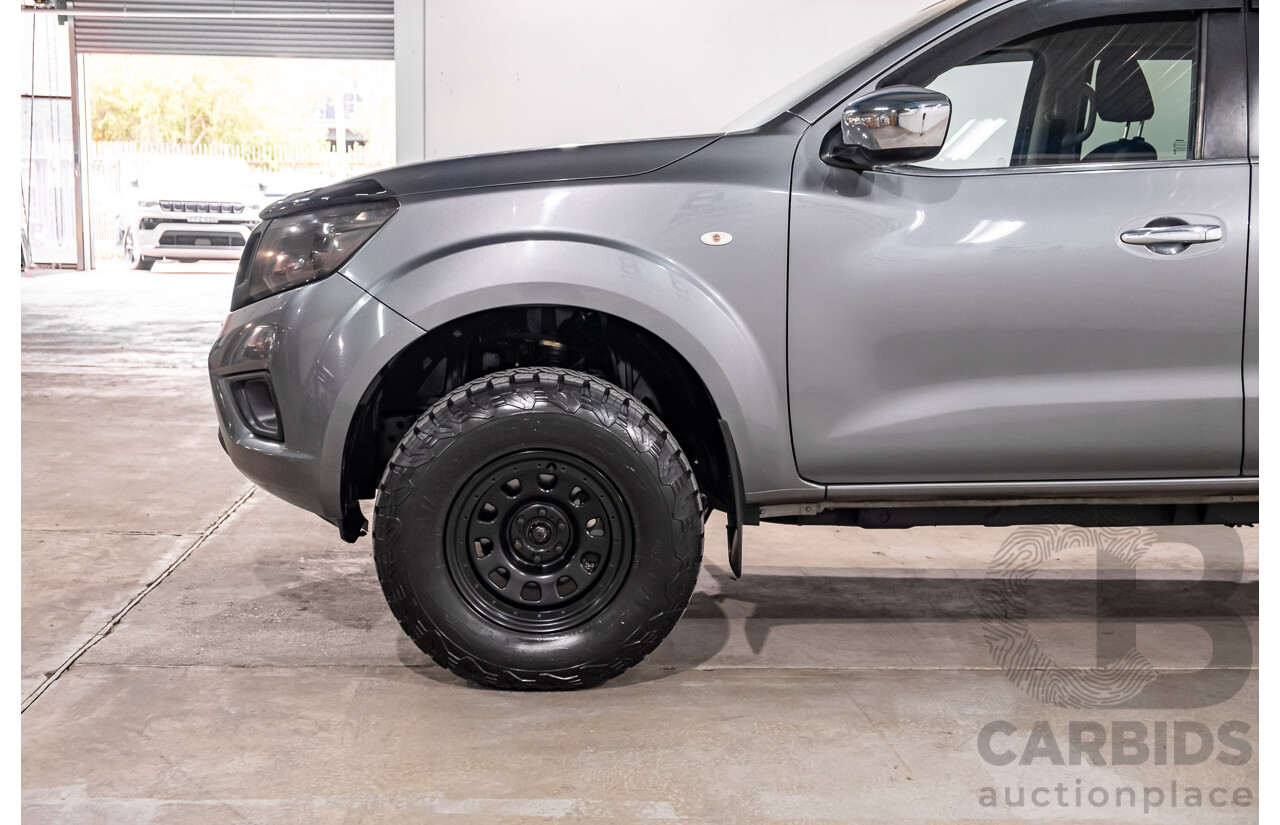 04/2017 Nissan Navara ST (4x4) D23 Series II Dual Cab Utility Grey Turbo Diesel 2.3L