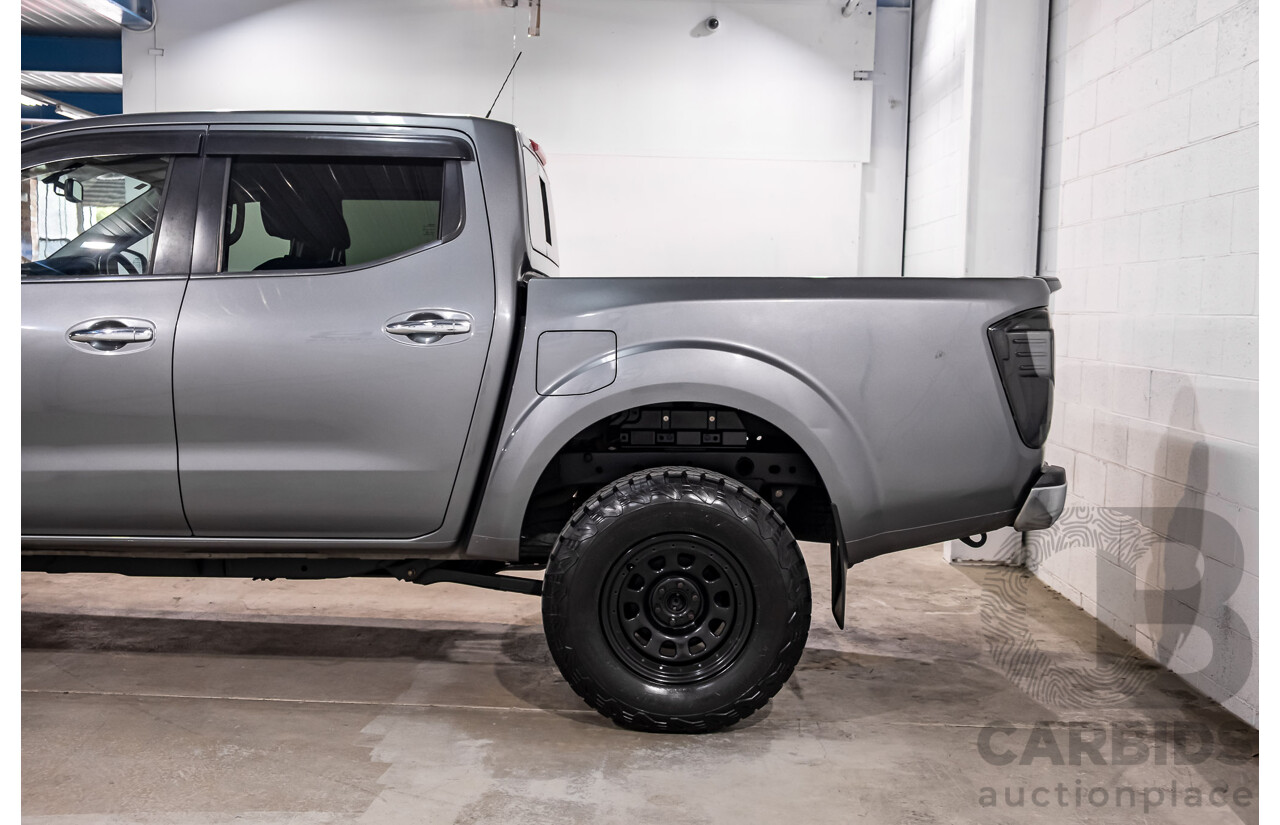04/2017 Nissan Navara ST (4x4) D23 Series II Dual Cab Utility Grey Turbo Diesel 2.3L