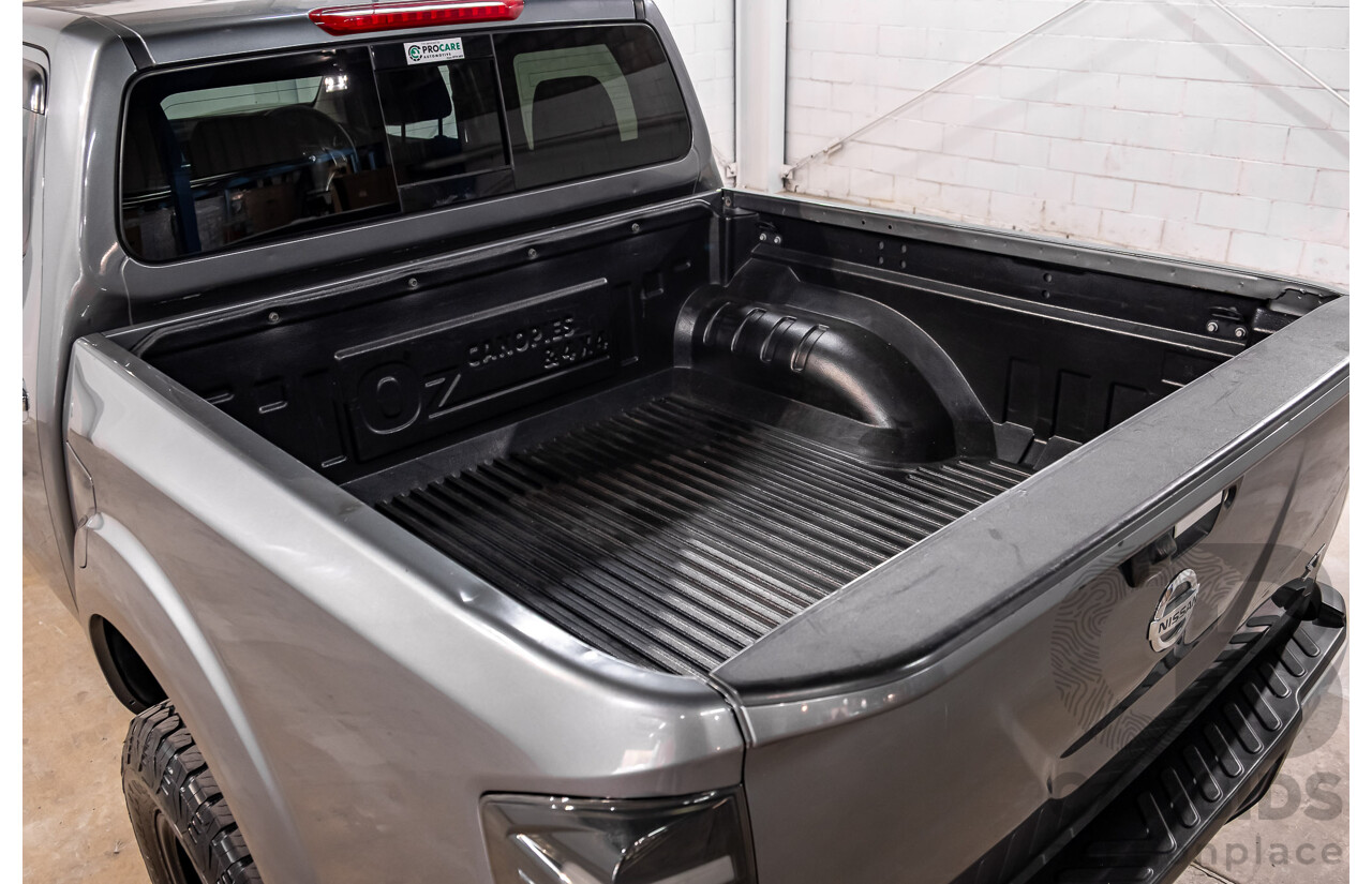 04/2017 Nissan Navara ST (4x4) D23 Series II Dual Cab Utility Grey Turbo Diesel 2.3L
