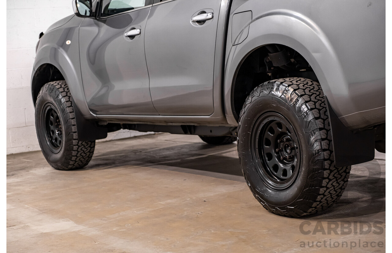 04/2017 Nissan Navara ST (4x4) D23 Series II Dual Cab Utility Grey Turbo Diesel 2.3L