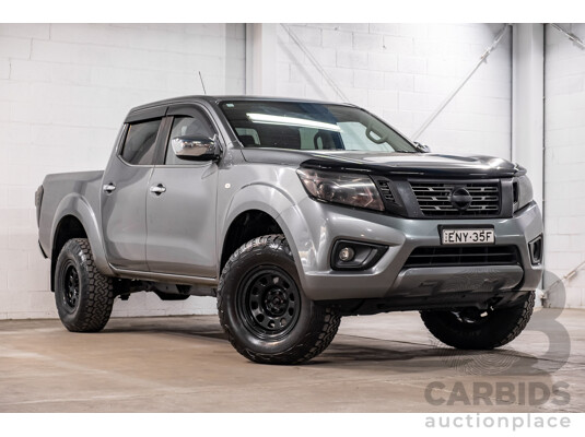 04/2017 Nissan Navara ST (4x4) D23 Series II Dual Cab Utility Grey Turbo Diesel 2.3L