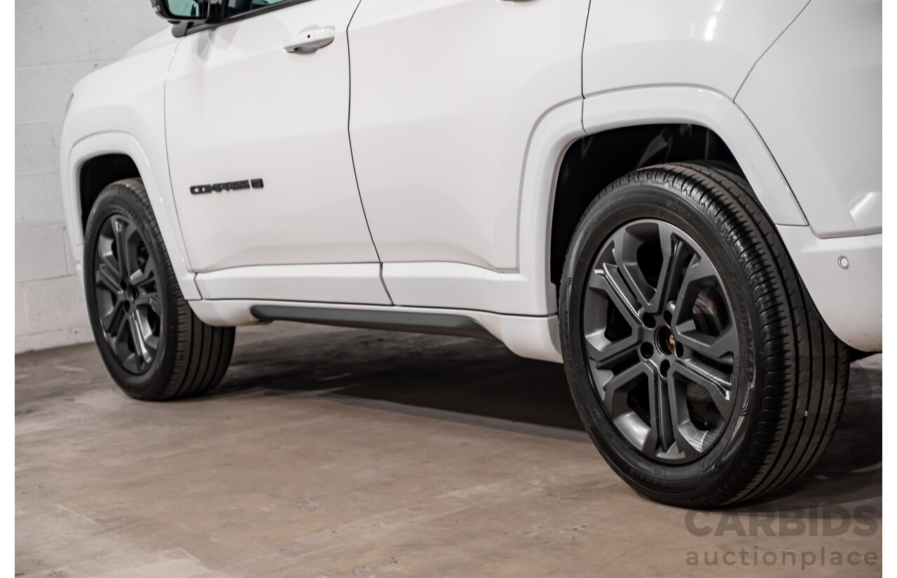 9/2021 Jeep Compass 80th Anniversary (4x4) M6 MY21 4d Wagon Bright White 2.4L