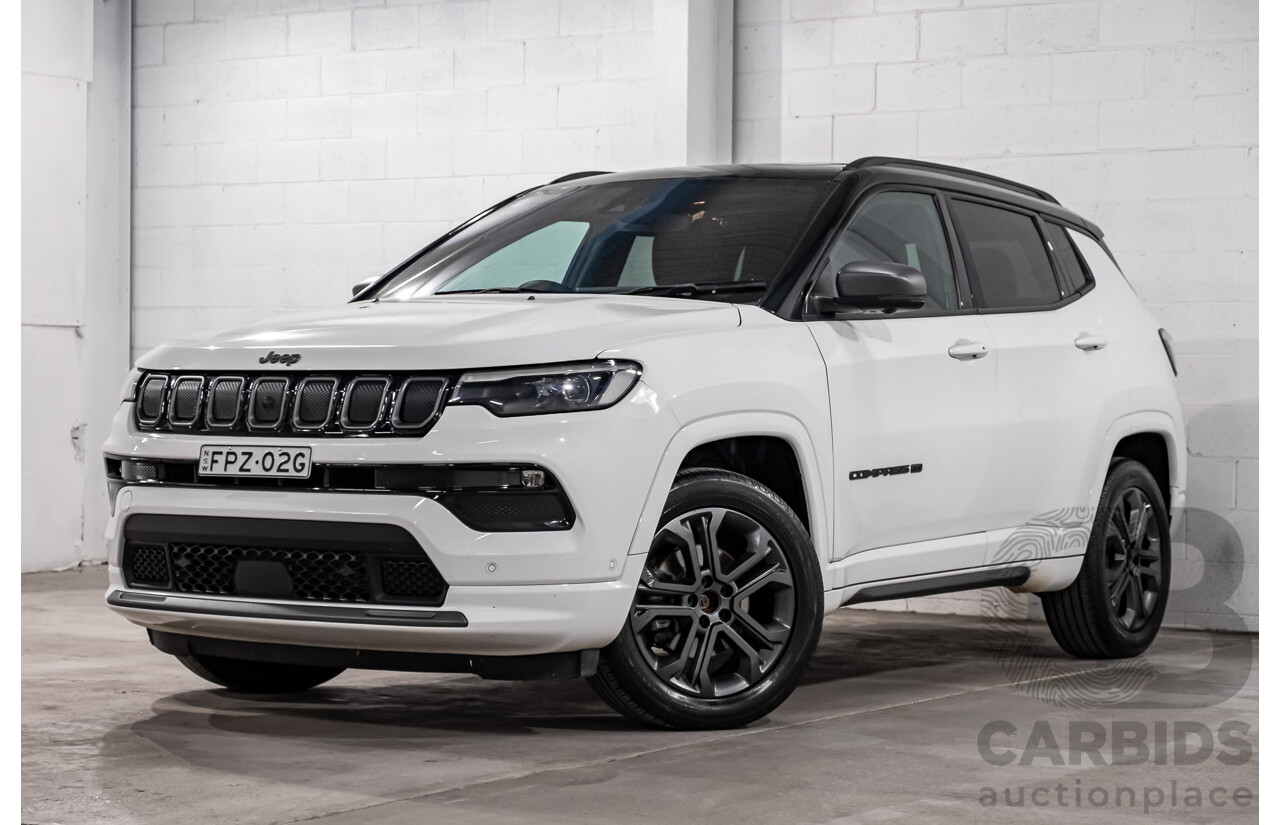 9/2021 Jeep Compass 80th Anniversary (4x4) M6 MY21 4d Wagon Bright White 2.4L