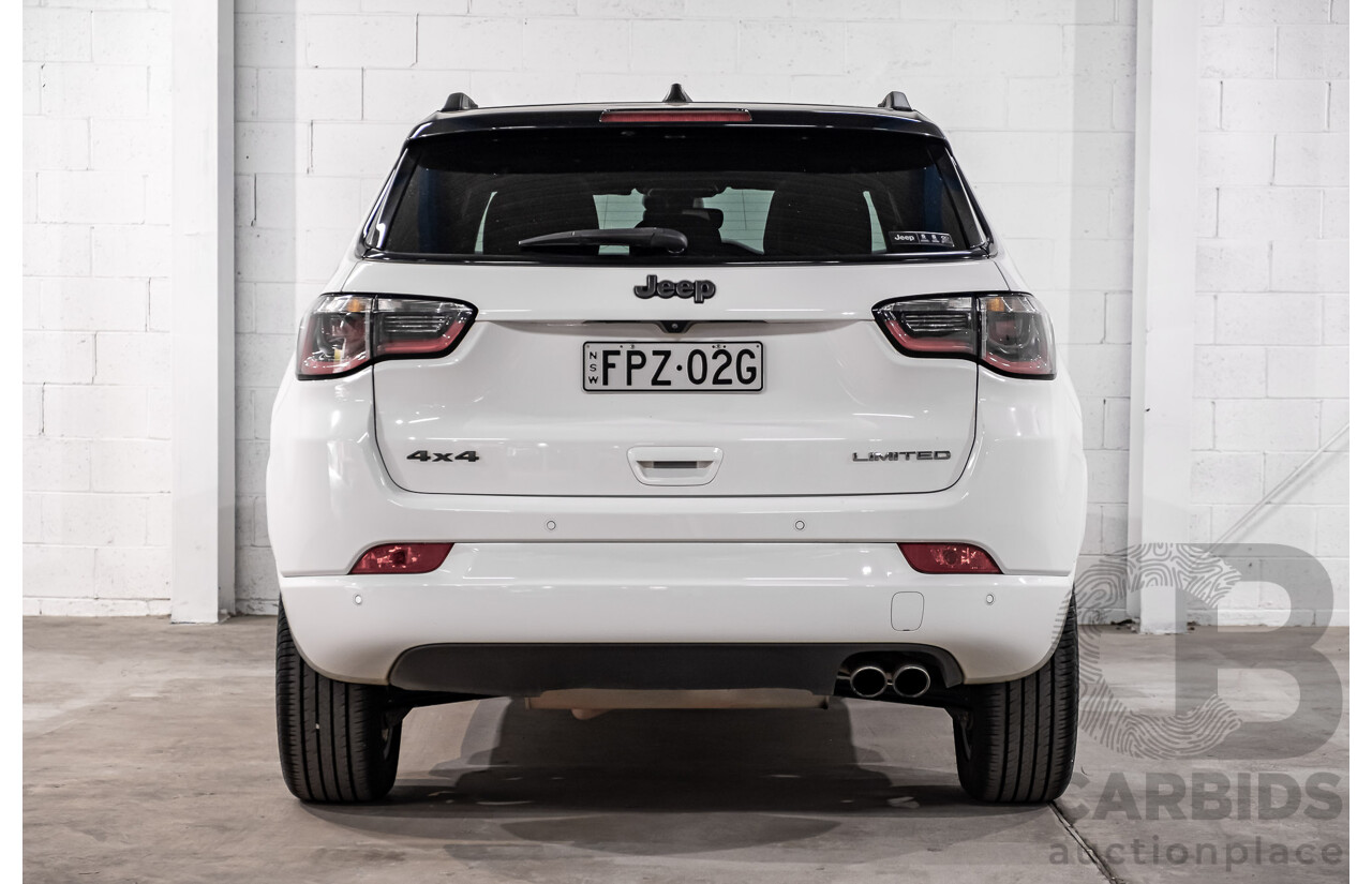 9/2021 Jeep Compass 80th Anniversary (4x4) M6 MY21 4d Wagon Bright White 2.4L