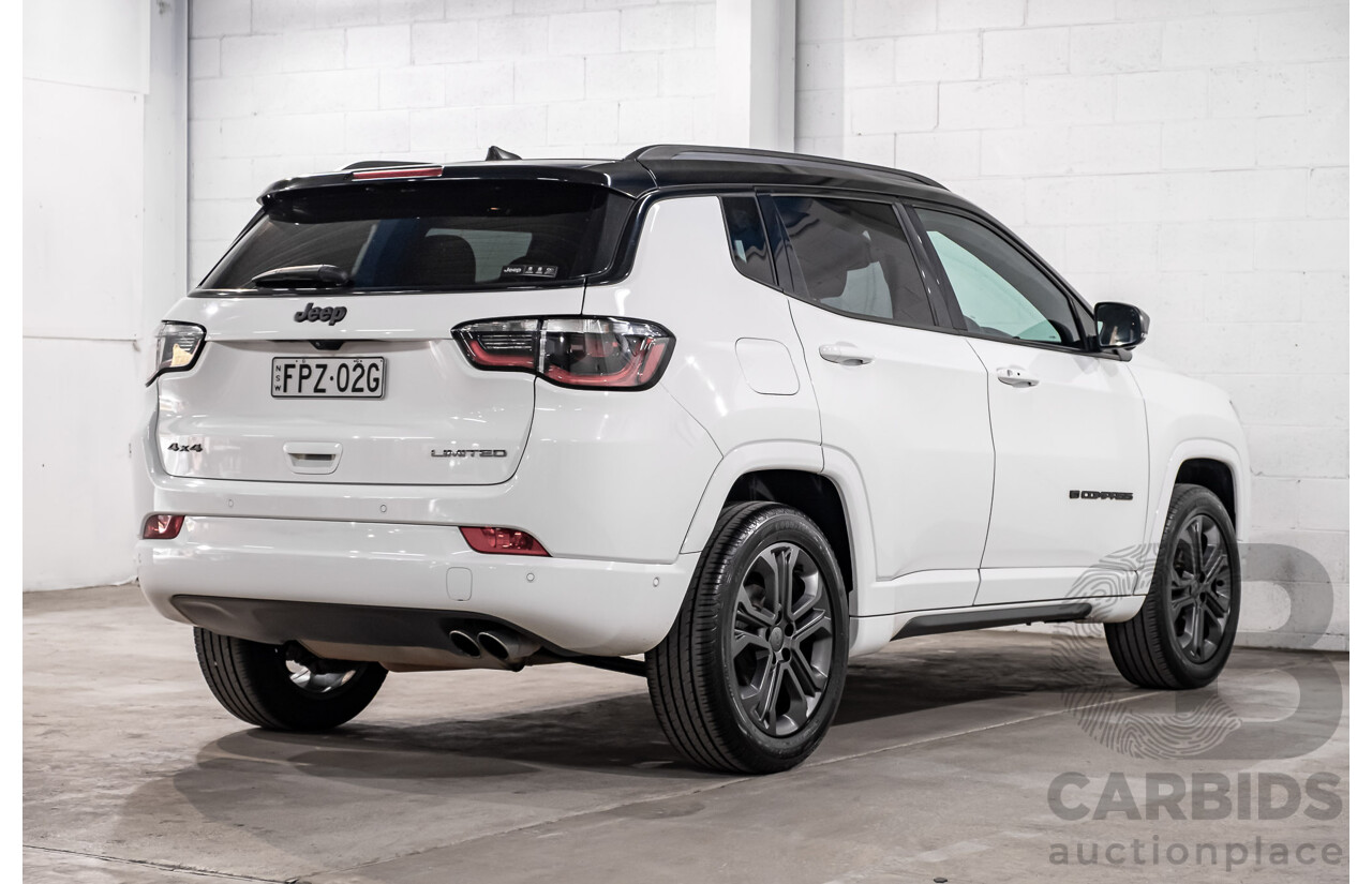 9/2021 Jeep Compass 80th Anniversary (4x4) M6 MY21 4d Wagon Bright White 2.4L