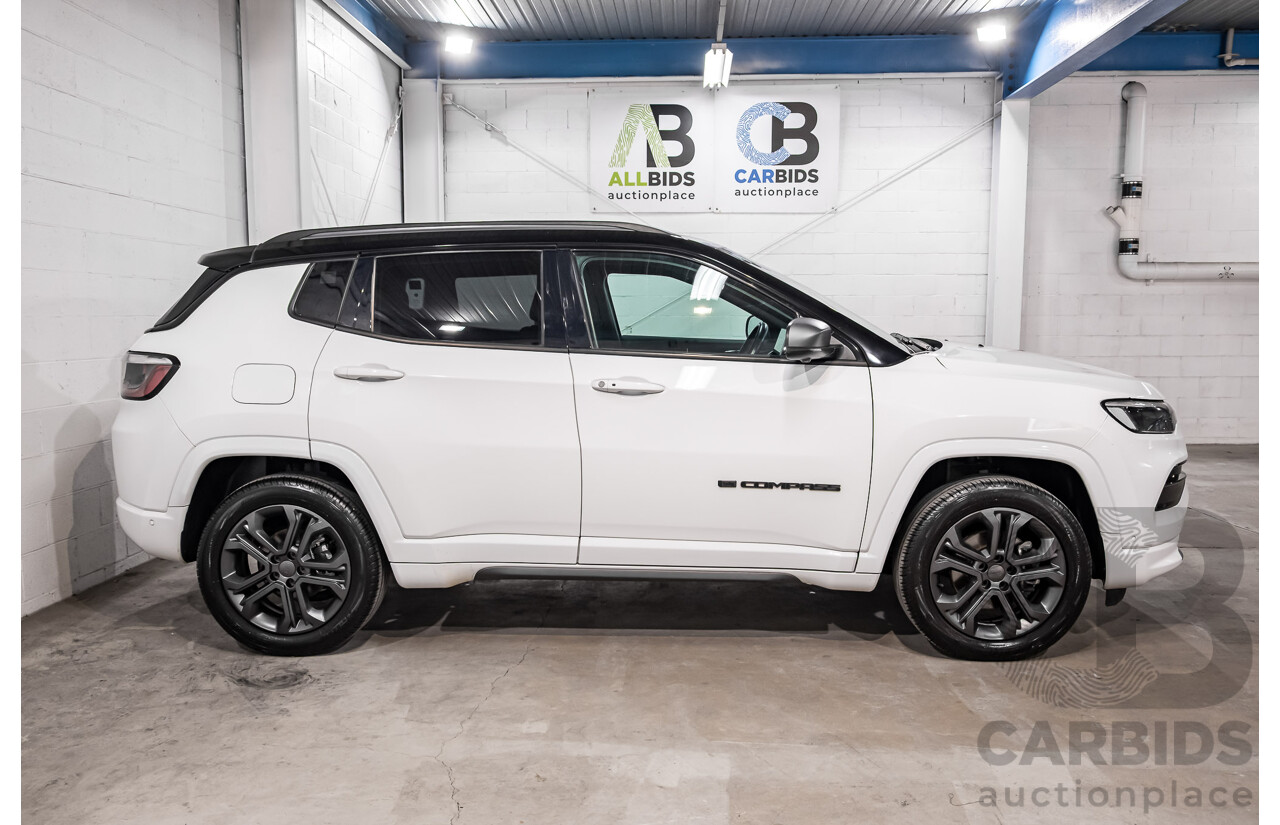 9/2021 Jeep Compass 80th Anniversary (4x4) M6 MY21 4d Wagon Bright White 2.4L