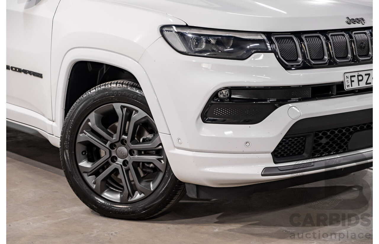 9/2021 Jeep Compass 80th Anniversary (4x4) M6 MY21 4d Wagon Bright White 2.4L