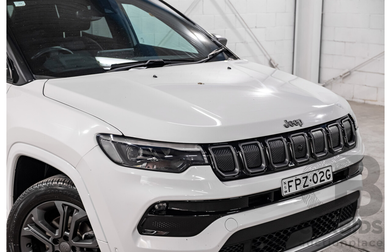 9/2021 Jeep Compass 80th Anniversary (4x4) M6 MY21 4d Wagon Bright White 2.4L