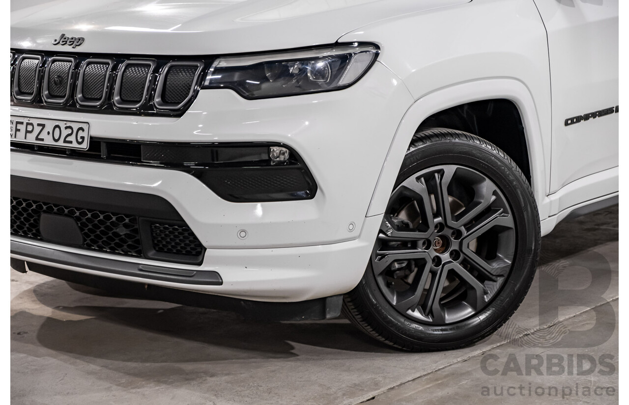 9/2021 Jeep Compass 80th Anniversary (4x4) M6 MY21 4d Wagon Bright White 2.4L