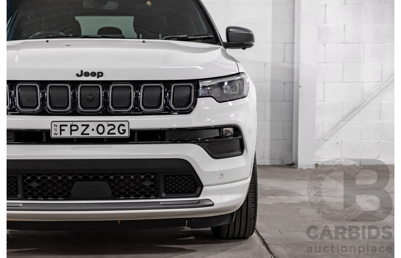 9/2021 Jeep Compass 80th Anniversary (4x4) M6 MY21 4d Wagon Bright White 2.4L