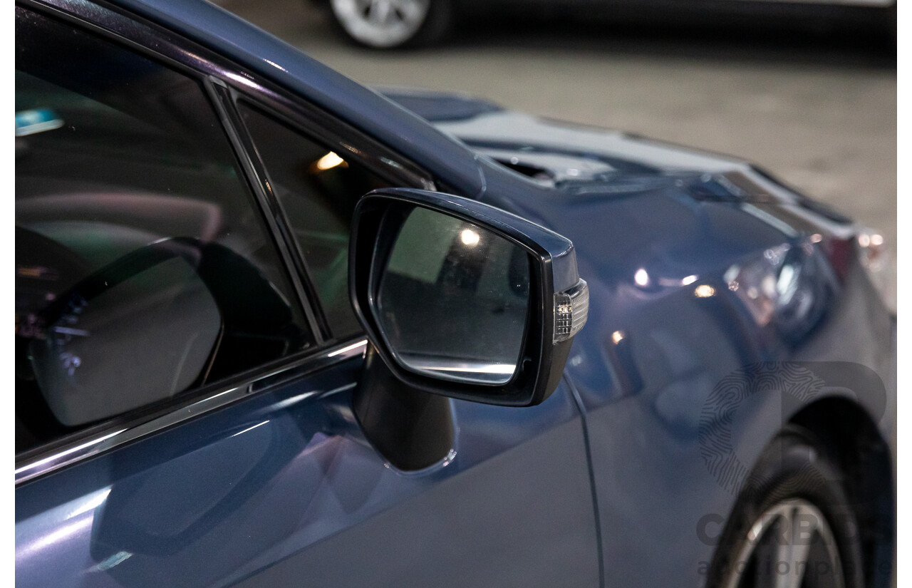 10/2017 Subaru Levorg 1.6 GT (AWD) AWD MY18 4D Wagon Steel Blue Grey Metallic Turbo 1.6L