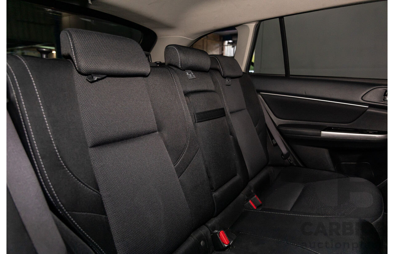 10/2017 Subaru Levorg 1.6 GT (AWD) AWD MY18 4D Wagon Steel Blue Grey Metallic Turbo 1.6L