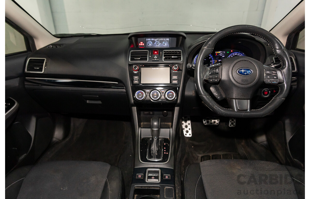 10/2017 Subaru Levorg 1.6 GT (AWD) AWD MY18 4D Wagon Steel Blue Grey Metallic Turbo 1.6L