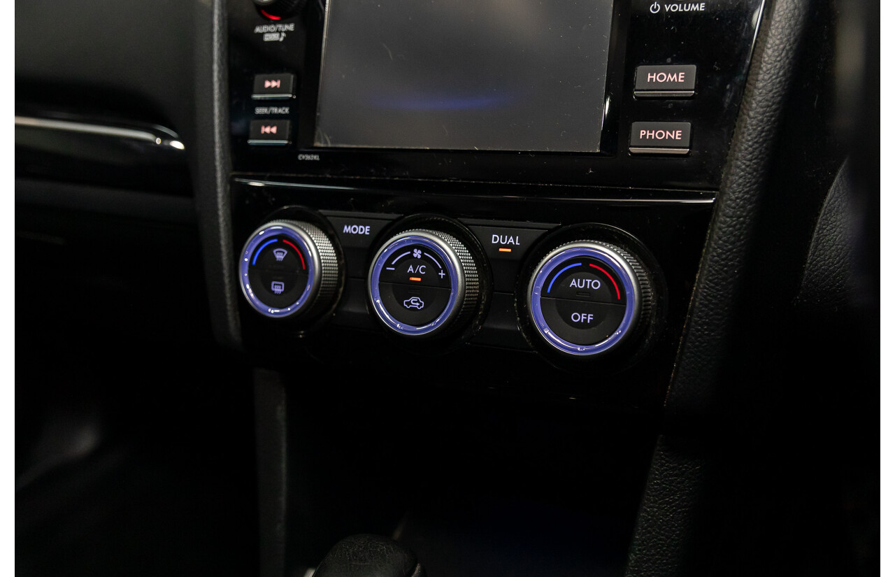 10/2017 Subaru Levorg 1.6 GT (AWD) AWD MY18 4D Wagon Steel Blue Grey Metallic Turbo 1.6L