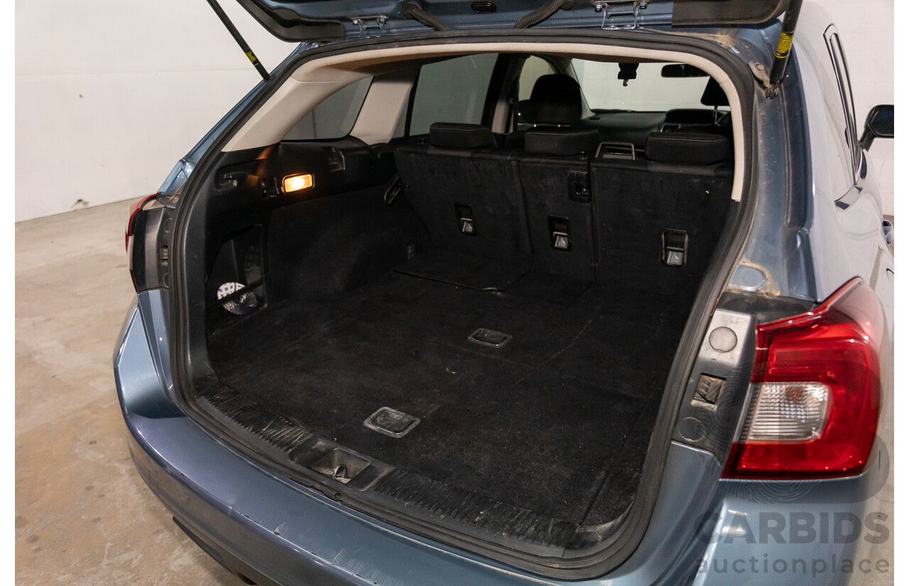 10/2017 Subaru Levorg 1.6 GT (AWD) AWD MY18 4D Wagon Steel Blue Grey Metallic Turbo 1.6L