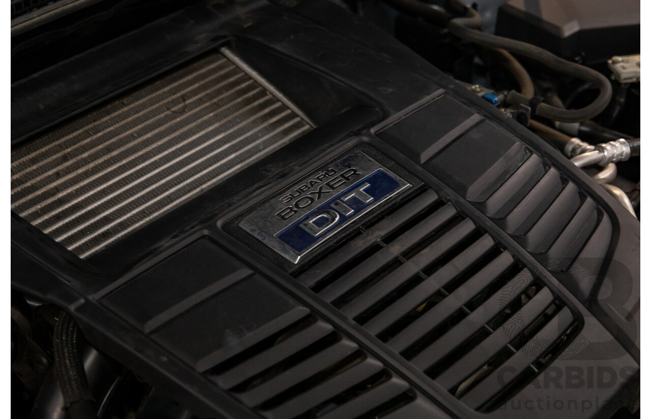 10/2017 Subaru Levorg 1.6 GT (AWD) AWD MY18 4D Wagon Steel Blue Grey Metallic Turbo 1.6L