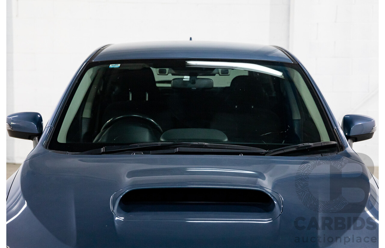 10/2017 Subaru Levorg 1.6 GT (AWD) AWD MY18 4D Wagon Steel Blue Grey Metallic Turbo 1.6L