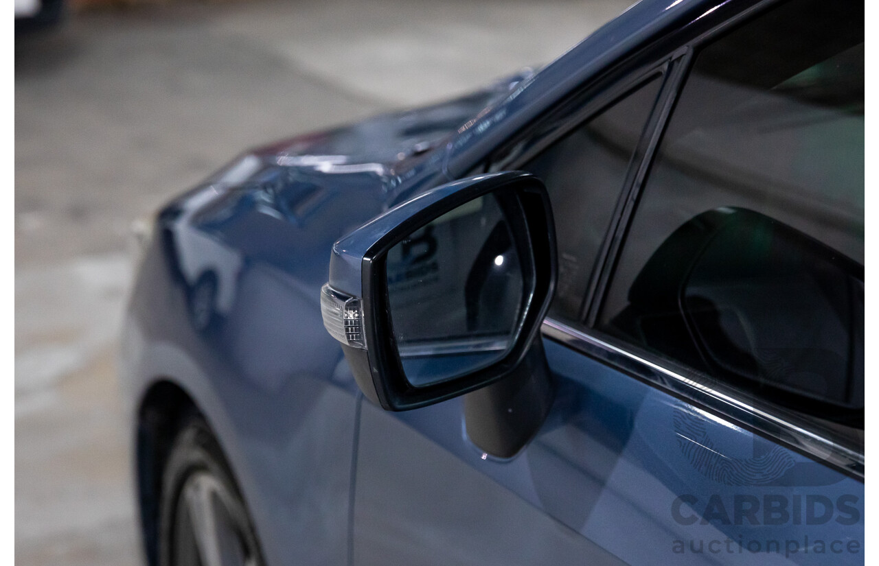 10/2017 Subaru Levorg 1.6 GT (AWD) AWD MY18 4D Wagon Steel Blue Grey Metallic Turbo 1.6L