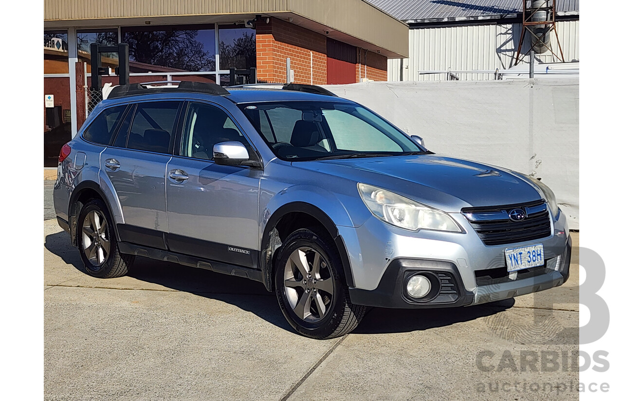 11/2013 Subaru Outback 2.5i MY14 4d Wagon Silver 2.5L