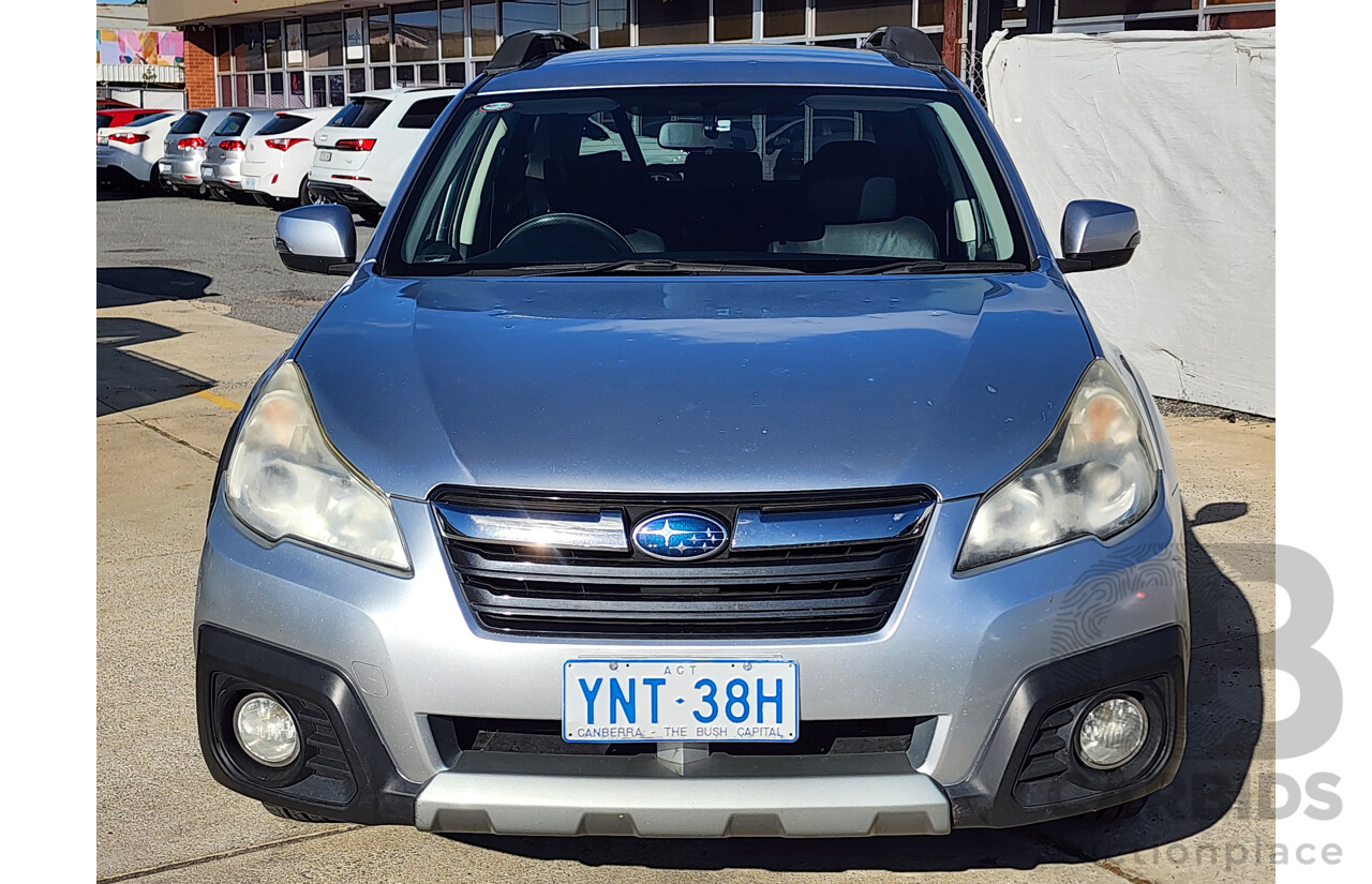 11/2013 Subaru Outback 2.5i MY14 4d Wagon Silver 2.5L