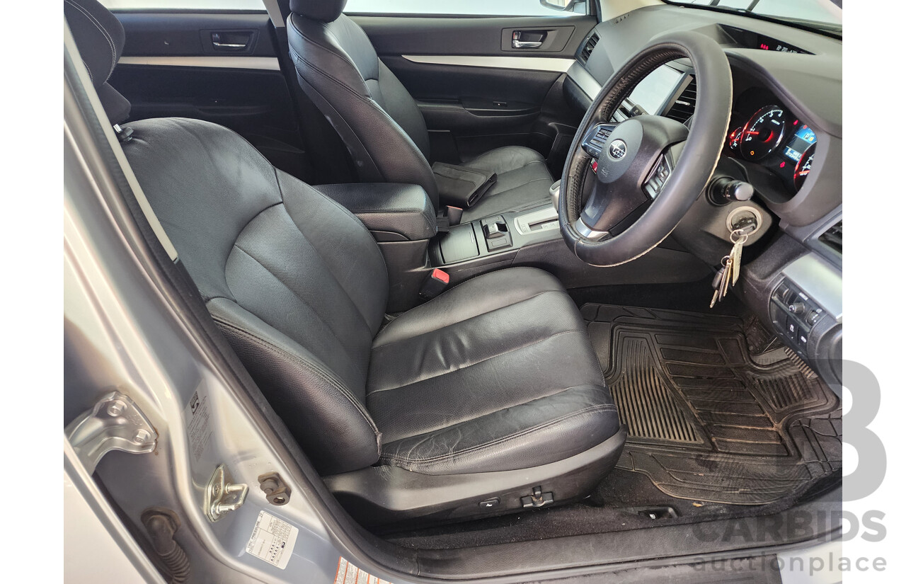 11/2013 Subaru Outback 2.5i MY14 4d Wagon Silver 2.5L