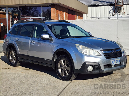 11/2013 Subaru Outback 2.5i MY14 4d Wagon Silver 2.5L