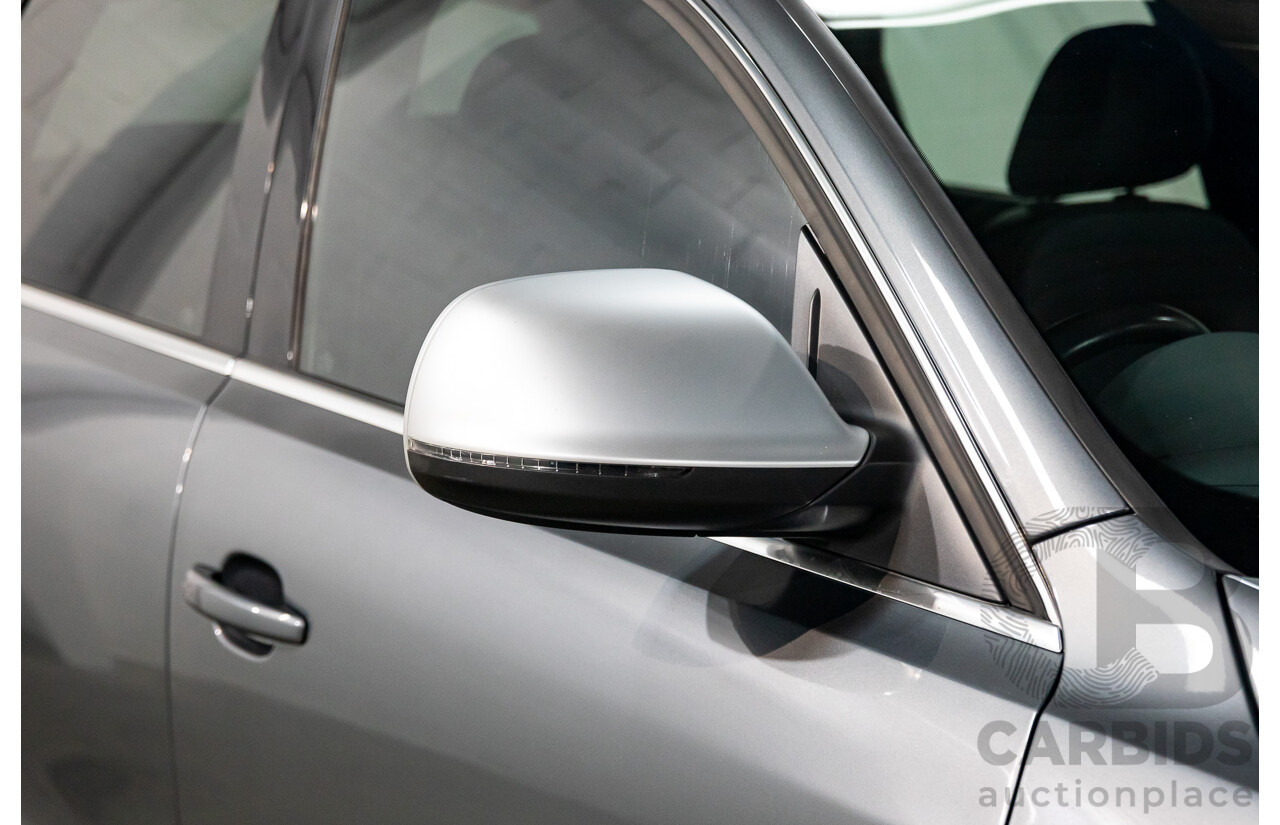 6/2014 Audi SQ5 3.0 TDI Quattro 8R MY14 5d Wagon Monsoon Grey Metallic Twin Turbo Diesel V6 3.0L