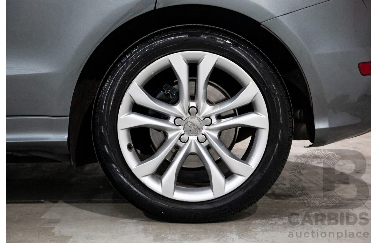 6/2014 Audi SQ5 3.0 TDI Quattro 8R MY14 5d Wagon Monsoon Grey Metallic Twin Turbo Diesel V6 3.0L