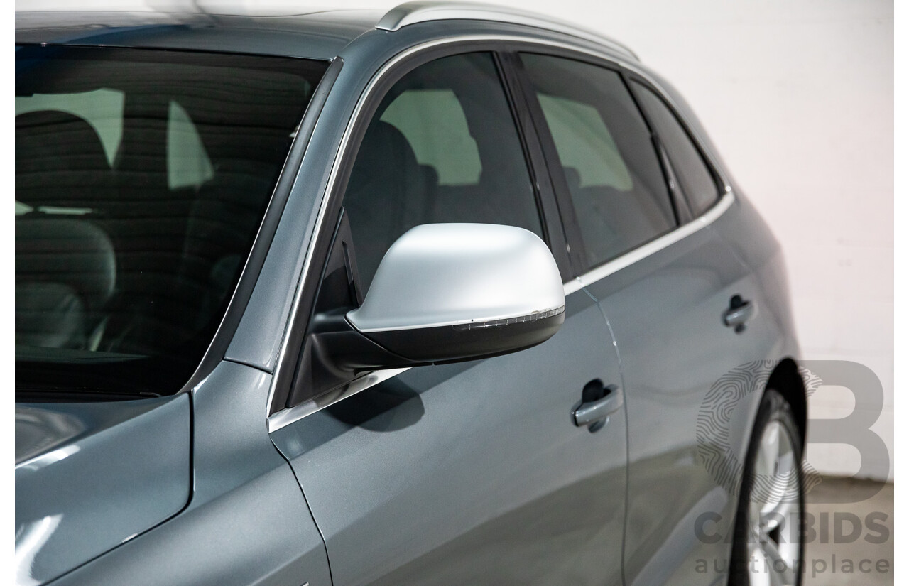 6/2014 Audi SQ5 3.0 TDI Quattro 8R MY14 5d Wagon Monsoon Grey Metallic Twin Turbo Diesel V6 3.0L