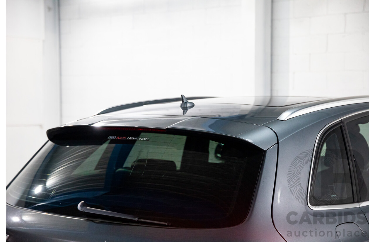 6/2014 Audi SQ5 3.0 TDI Quattro 8R MY14 5d Wagon Monsoon Grey Metallic Twin Turbo Diesel V6 3.0L