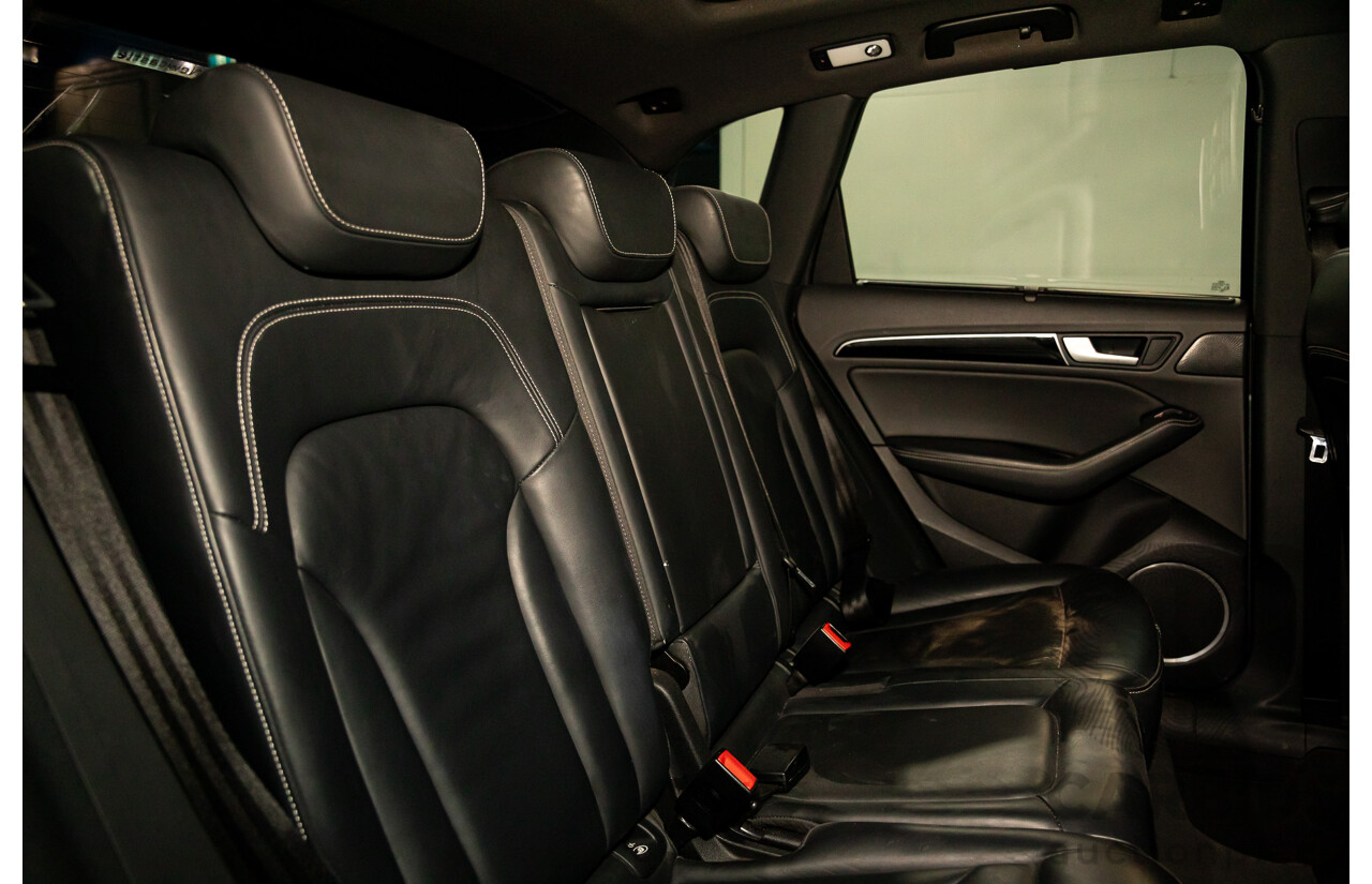 6/2014 Audi SQ5 3.0 TDI Quattro 8R MY14 5d Wagon Monsoon Grey Metallic Twin Turbo Diesel V6 3.0L