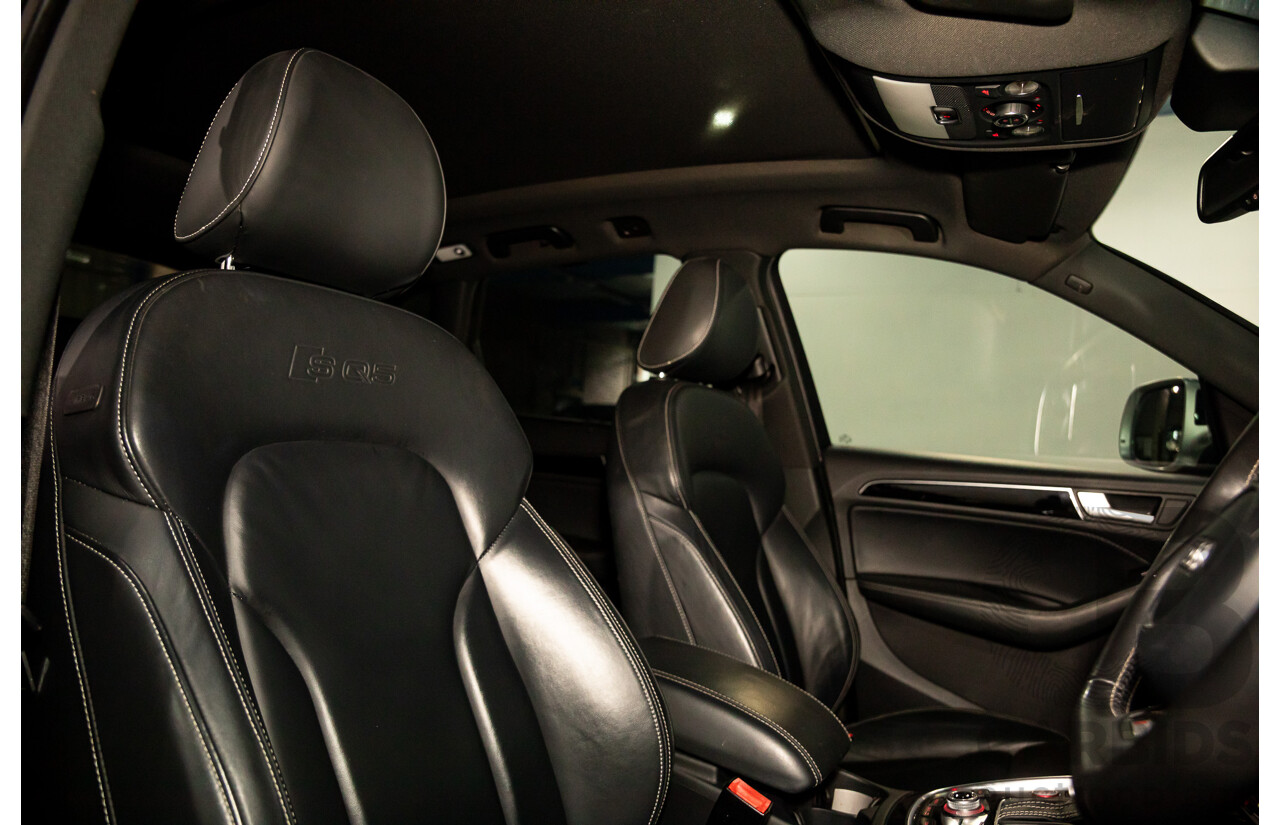 6/2014 Audi SQ5 3.0 TDI Quattro 8R MY14 5d Wagon Monsoon Grey Metallic Twin Turbo Diesel V6 3.0L