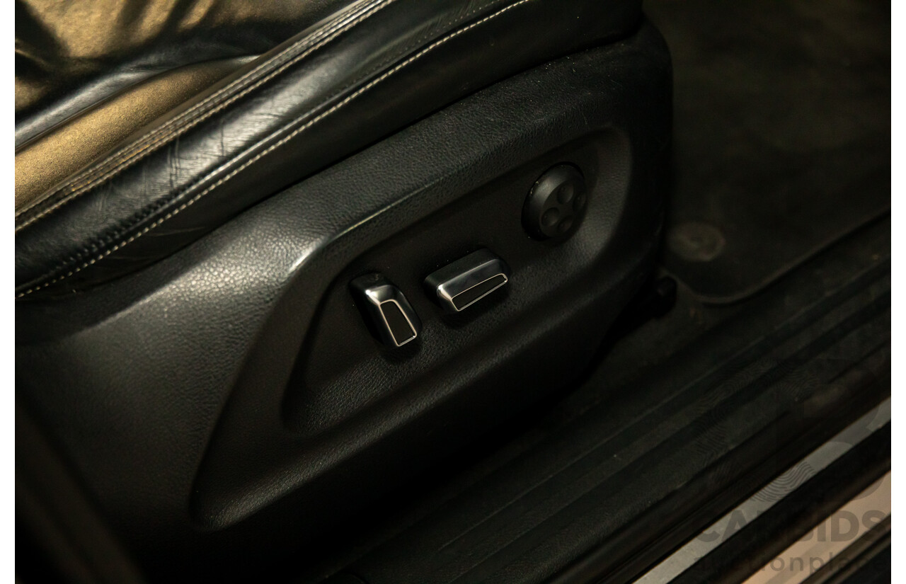 6/2014 Audi SQ5 3.0 TDI Quattro 8R MY14 5d Wagon Monsoon Grey Metallic Twin Turbo Diesel V6 3.0L