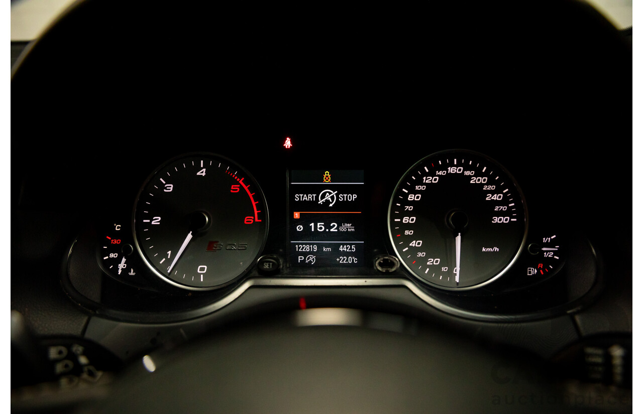 6/2014 Audi SQ5 3.0 TDI Quattro 8R MY14 5d Wagon Monsoon Grey Metallic Twin Turbo Diesel V6 3.0L