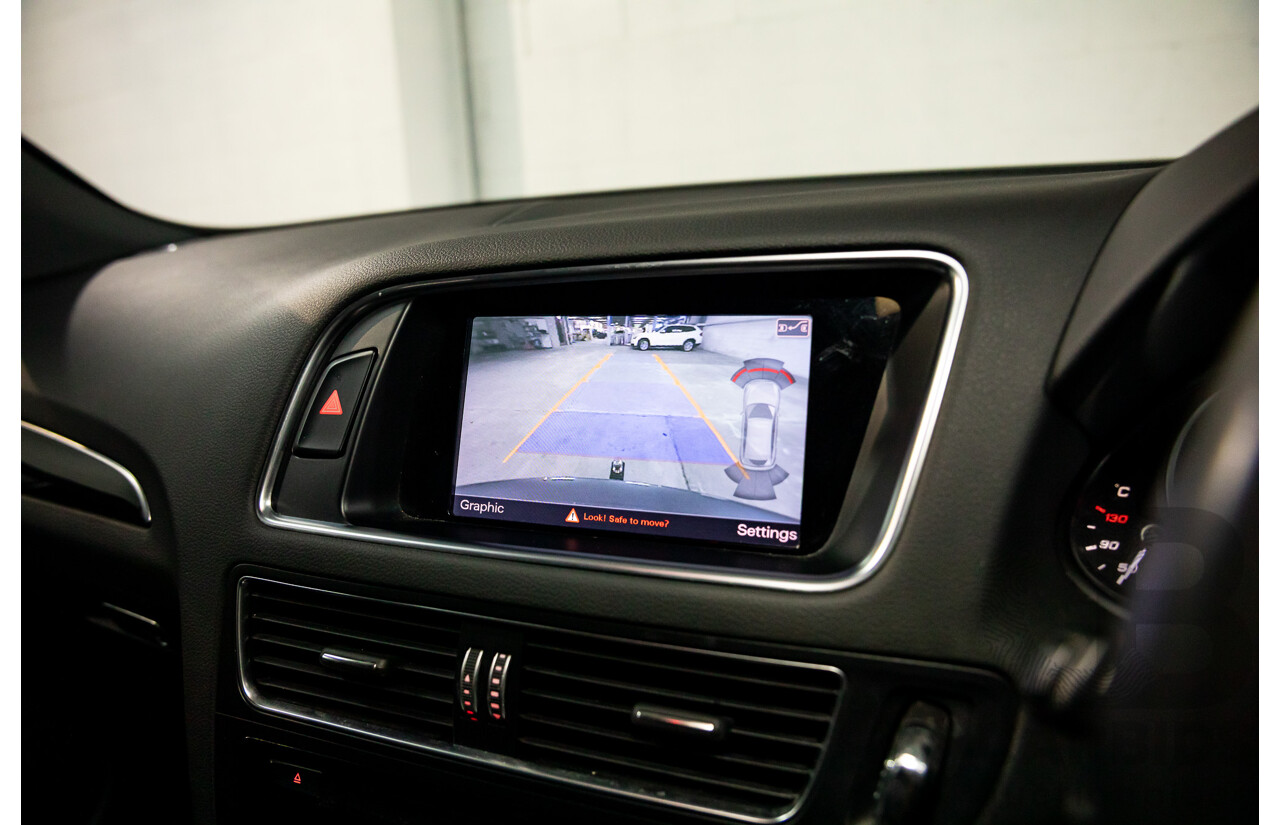 6/2014 Audi SQ5 3.0 TDI Quattro 8R MY14 5d Wagon Monsoon Grey Metallic Twin Turbo Diesel V6 3.0L