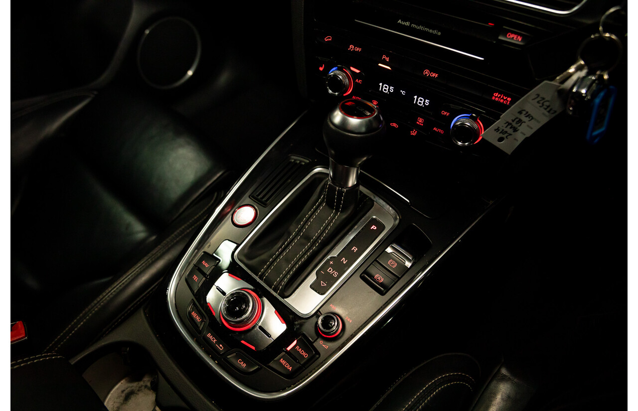 6/2014 Audi SQ5 3.0 TDI Quattro 8R MY14 5d Wagon Monsoon Grey Metallic Twin Turbo Diesel V6 3.0L