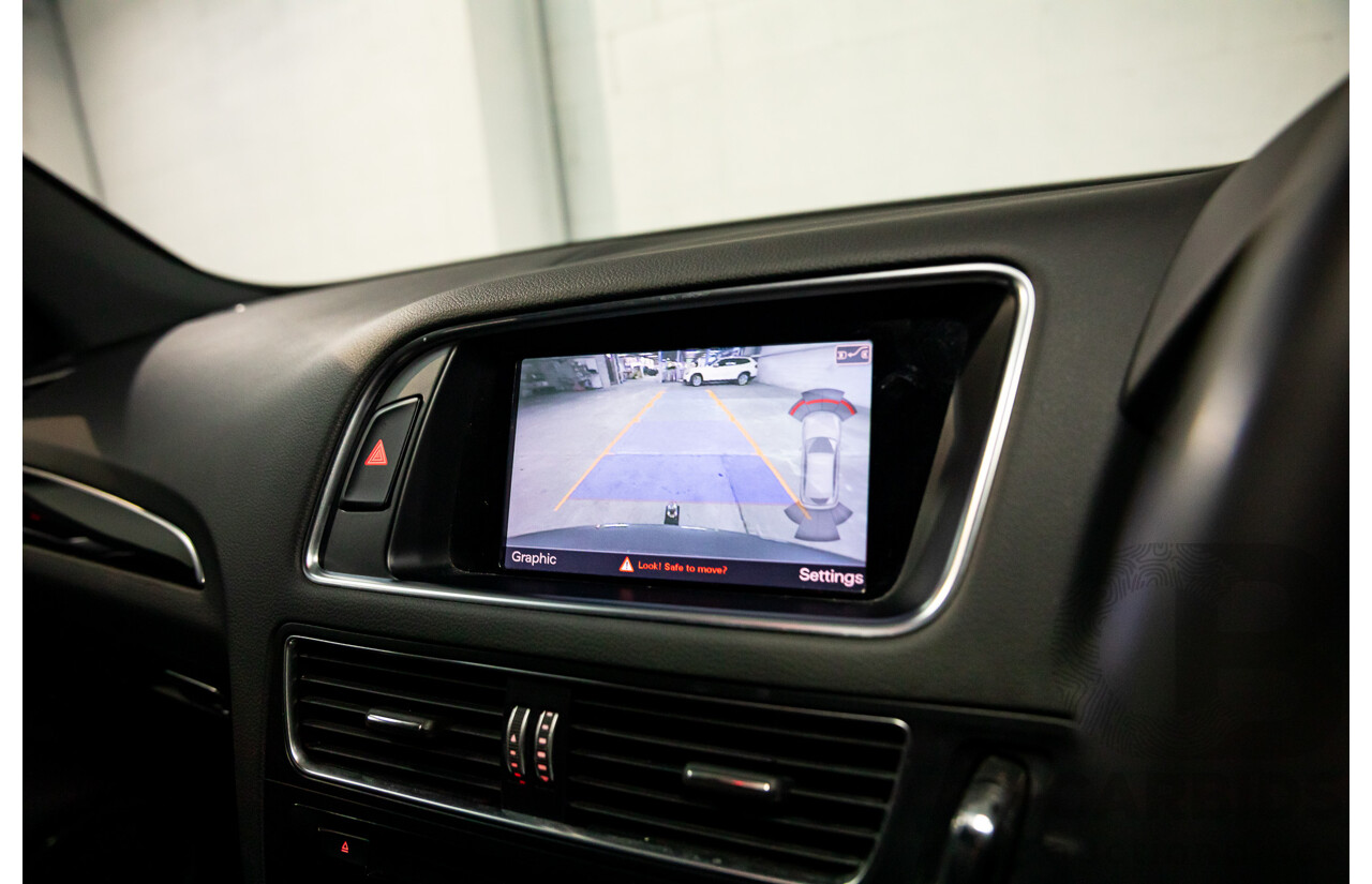 6/2014 Audi SQ5 3.0 TDI Quattro 8R MY14 5d Wagon Monsoon Grey Metallic Twin Turbo Diesel V6 3.0L