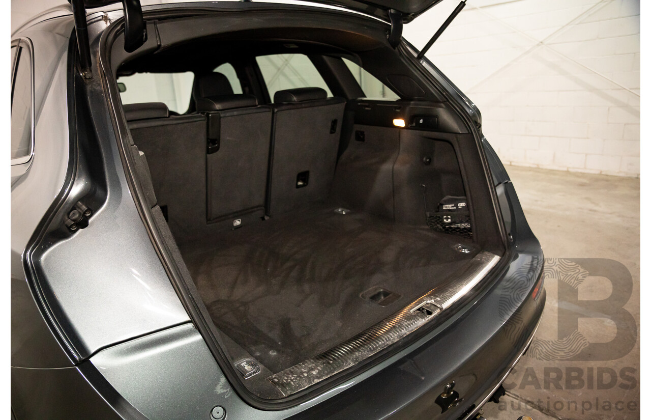 6/2014 Audi SQ5 3.0 TDI Quattro 8R MY14 5d Wagon Monsoon Grey Metallic Twin Turbo Diesel V6 3.0L