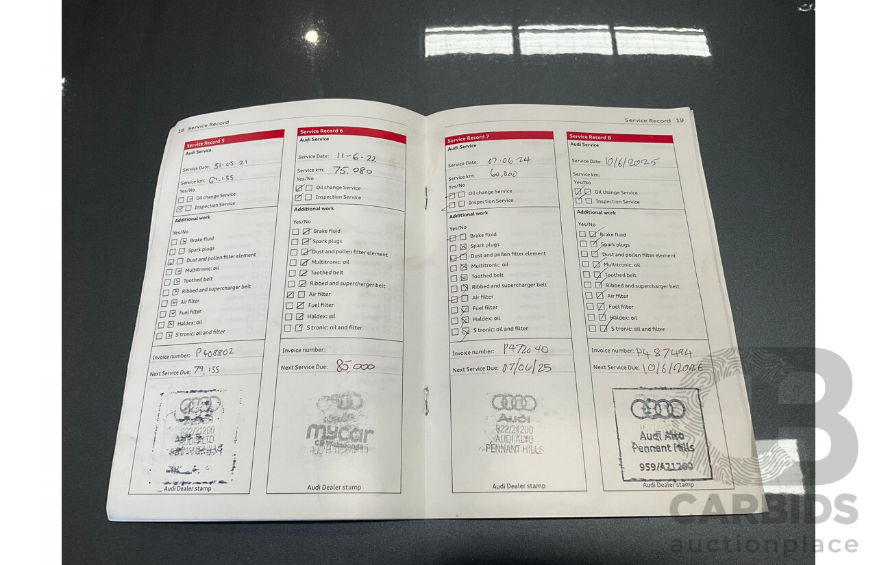 6/2014 Audi SQ5 3.0 TDI Quattro 8R MY14 5d Wagon Monsoon Grey Metallic Twin Turbo Diesel V6 3.0L