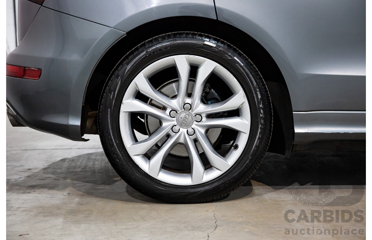 6/2014 Audi SQ5 3.0 TDI Quattro 8R MY14 5d Wagon Monsoon Grey Metallic Twin Turbo Diesel V6 3.0L