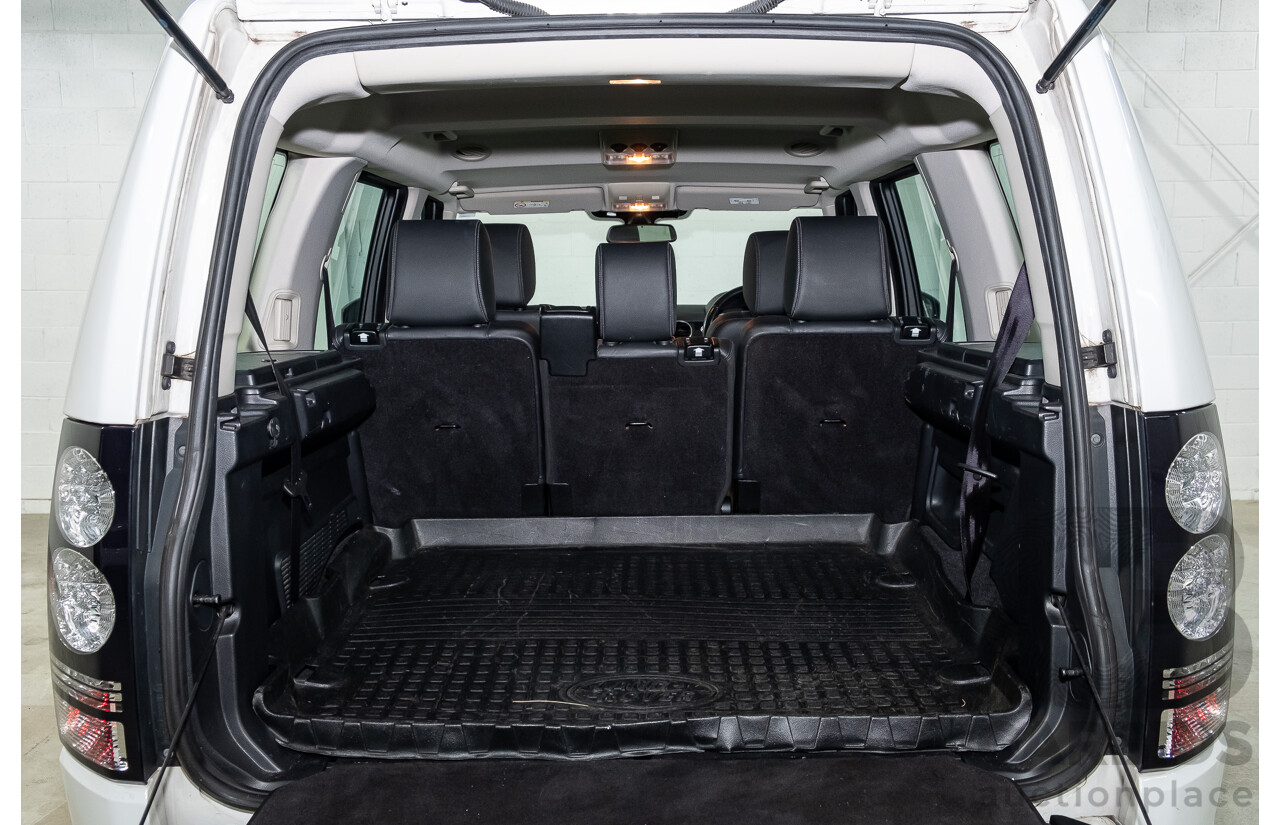 8/2016 Land Rover Discovery SDV6 HSE (4x4) LC MY16.5 4d Wagon Fuji White Twin Turbo Diesel V6 3.0L