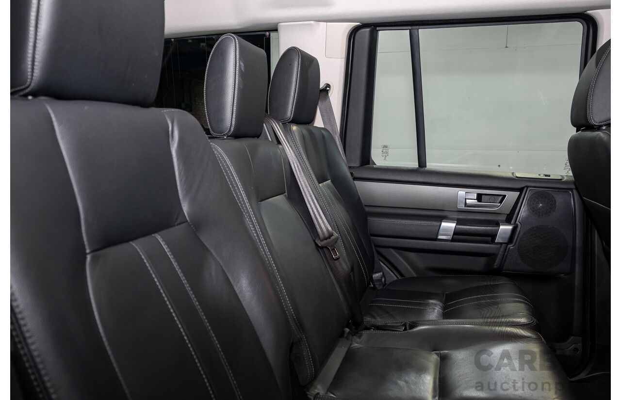 8/2016 Land Rover Discovery SDV6 HSE (4x4) LC MY16.5 4d Wagon Fuji White Twin Turbo Diesel V6 3.0L